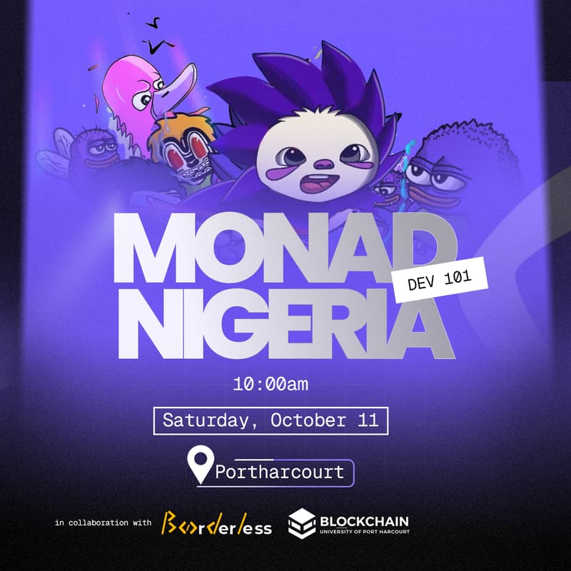 Cover Image for Monad Dev101, Nigeria