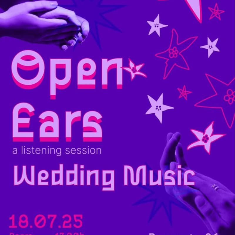 Cover Image for Open Ears: Wedding music