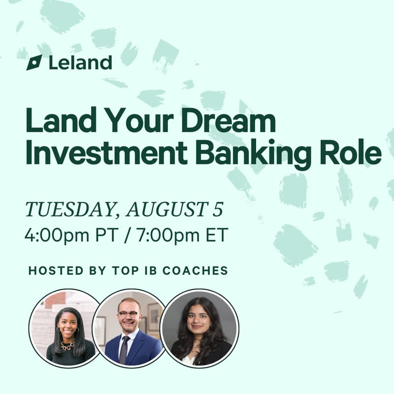 Cover Image for Land Your Dream Investment Banking Role