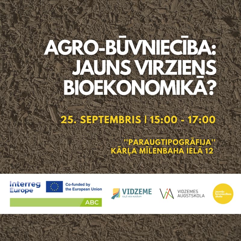 Cover Image for Agro-būvniecība: jauns virziens bioekonomikā?