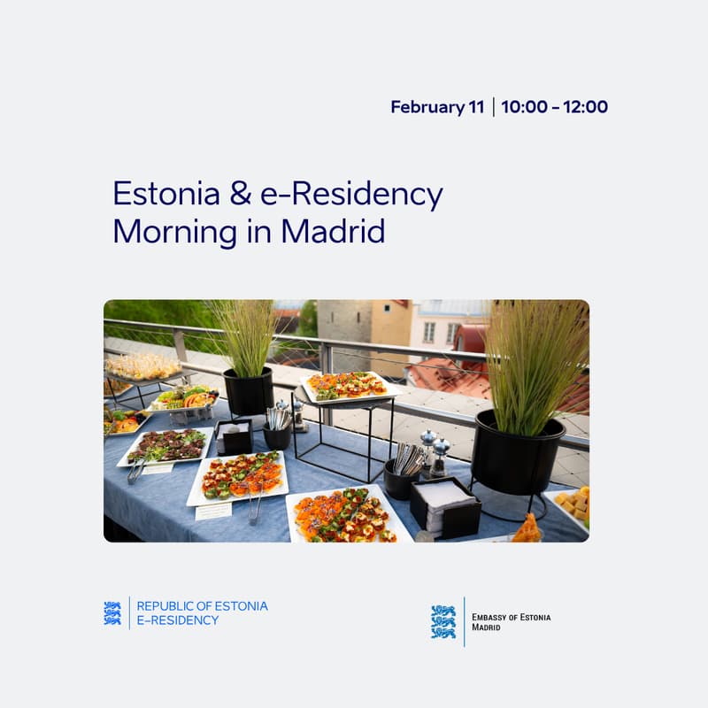 Cover Image for Estonia & e-Residency Morning in Madrid