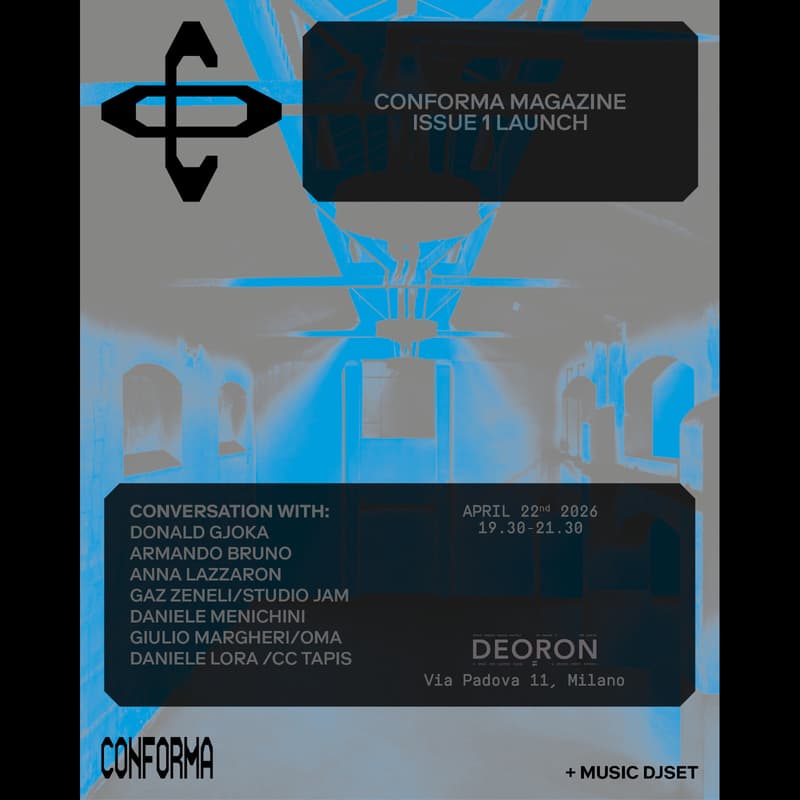 Cover Image for CONFORMA Magazine Issue 1 Launch