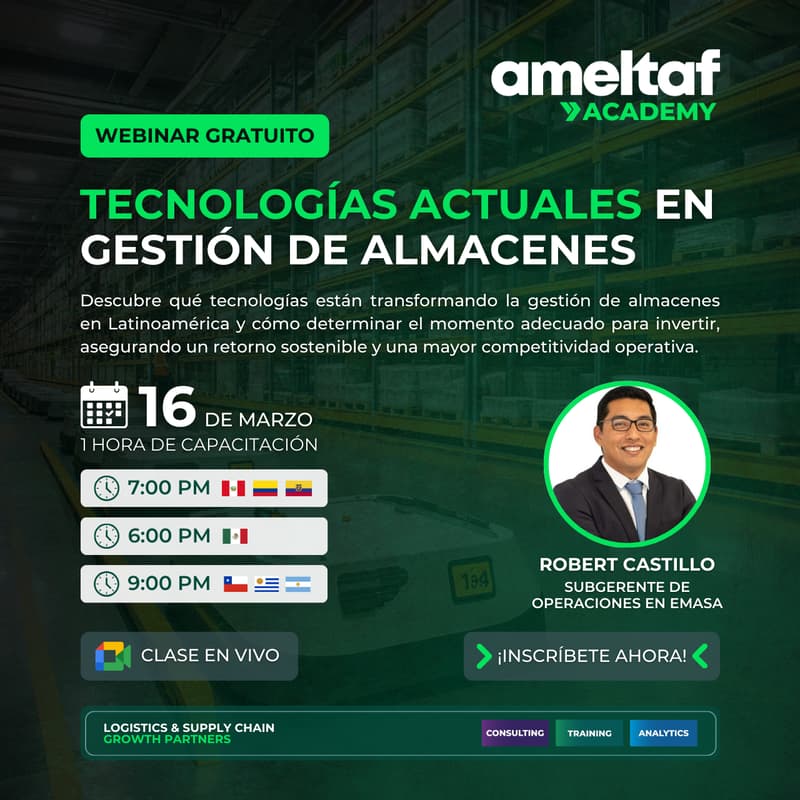Cover Image for Tecnologías Actuales en Gestión de Almacenes