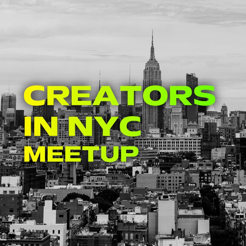 Cover Image for Creators In NYC Meetup