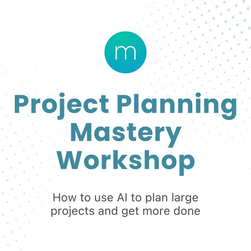 Cover Image for Project Planning Mastery Workshop