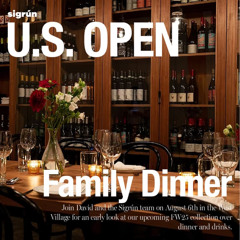 Cover Image for Sigrún US Open Family Dinner