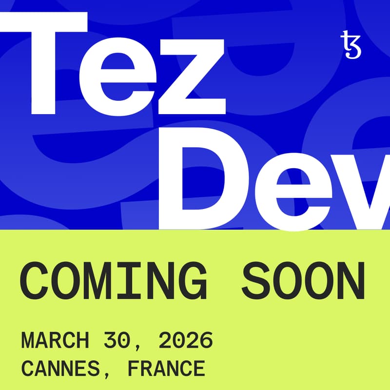 Cover Image for TezDev 2026
