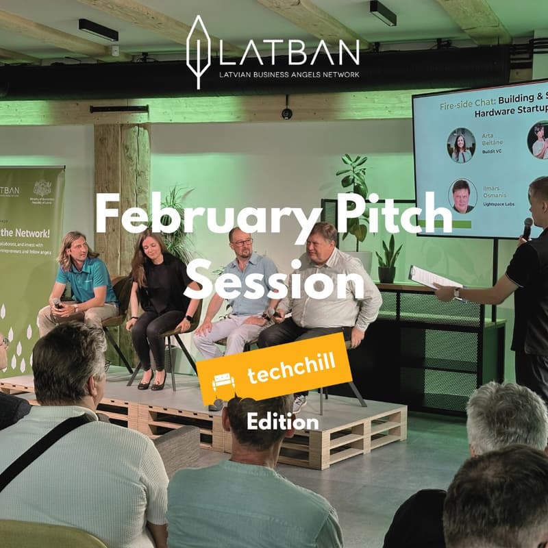 Cover Image for LatBAN February Startup Pitch Session (Techchill Edition)