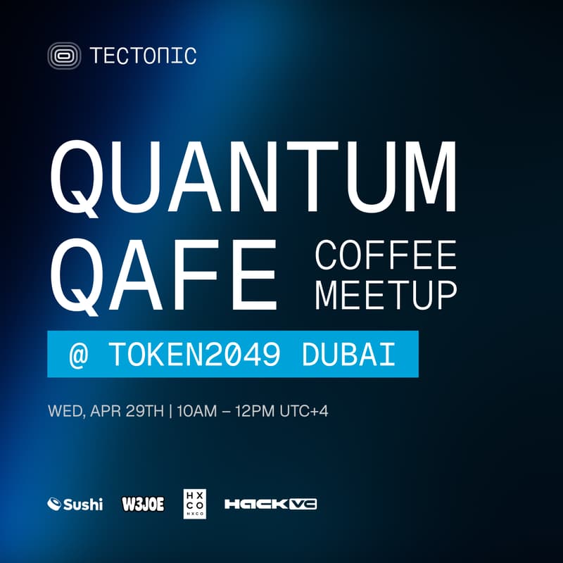 Cover Image for Quantum Qafe Coffee Meetup @ Token 2049