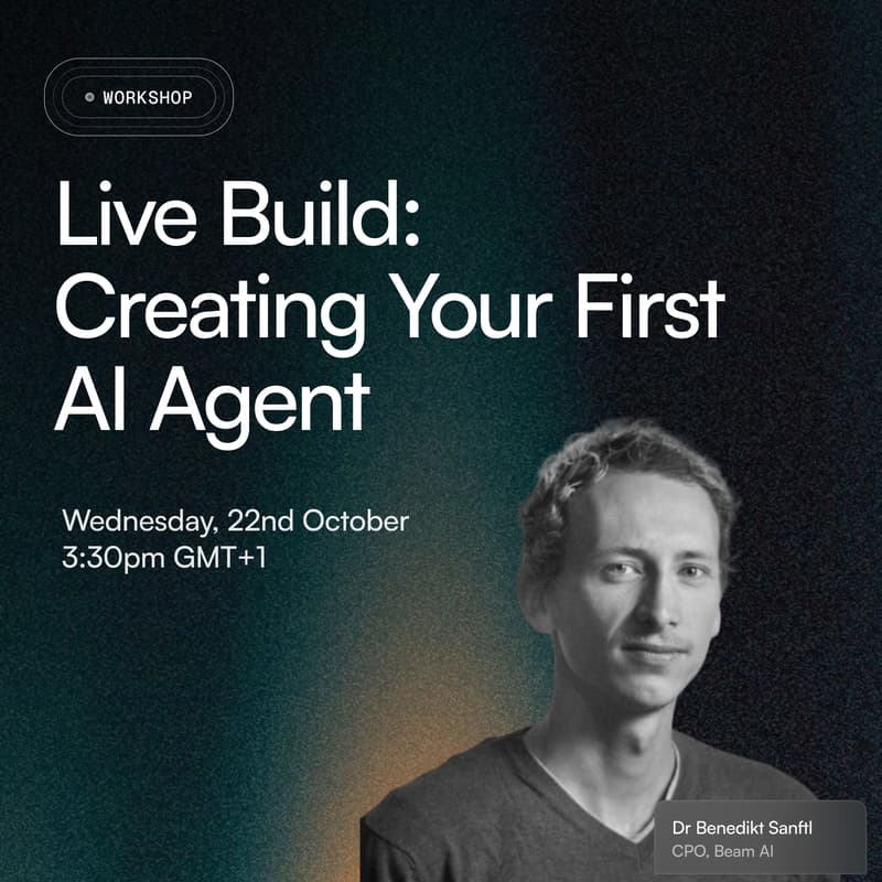 Cover Image for Live Build: Creating Your First AI Agent