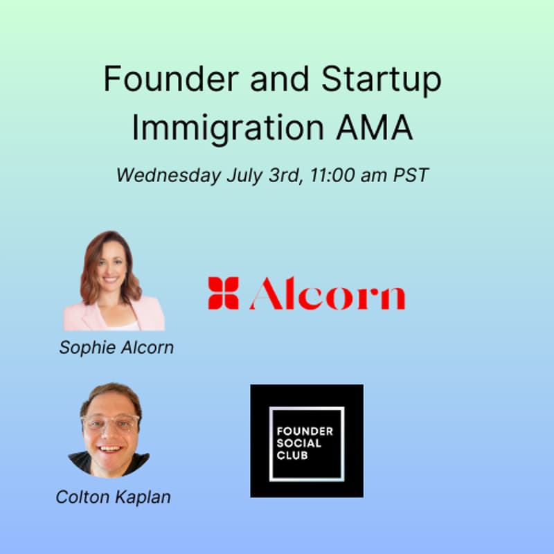 Cover Image for Founder and Startup Immigration AMA