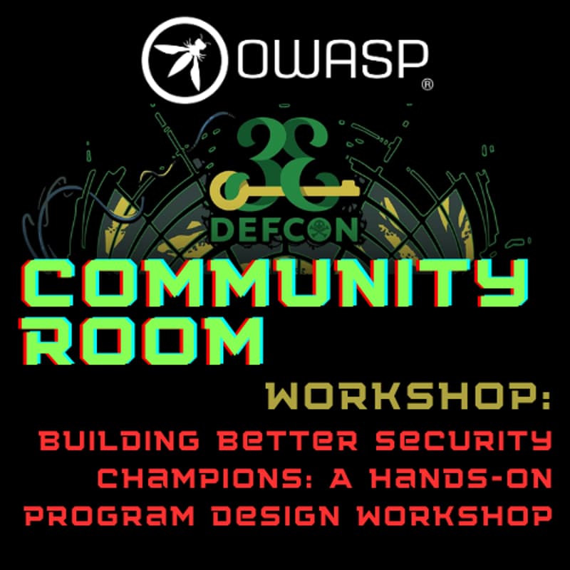 Cover Image for Building Better Security Champions Workshop