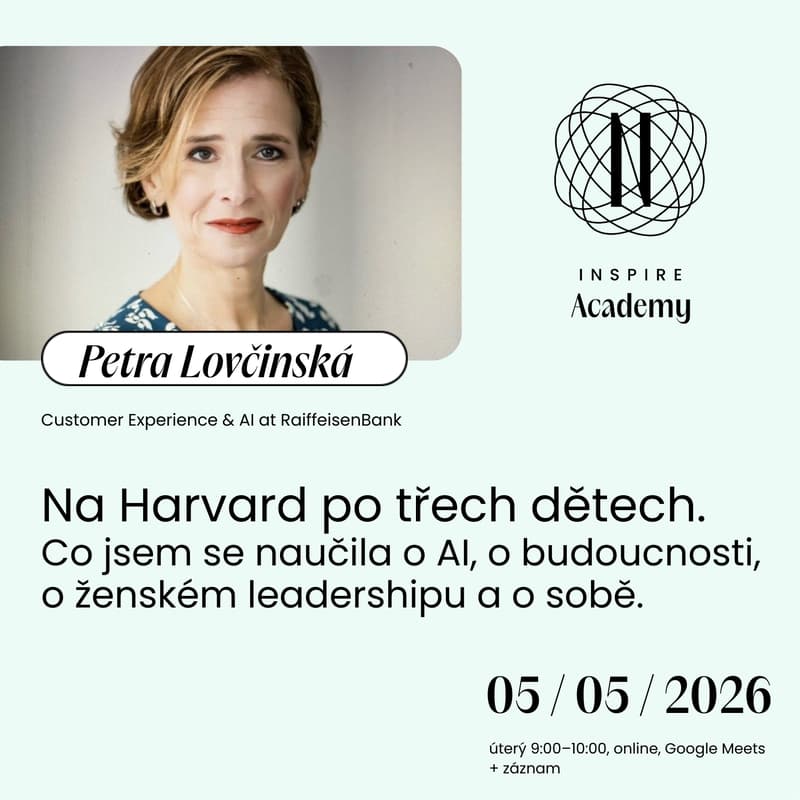 Cover Image for Na Harvard po třech dětech. Co jsem se naučila o AI, o budoucnosti, o ženském leadershipu a o sobě (Petra Lovčinská)