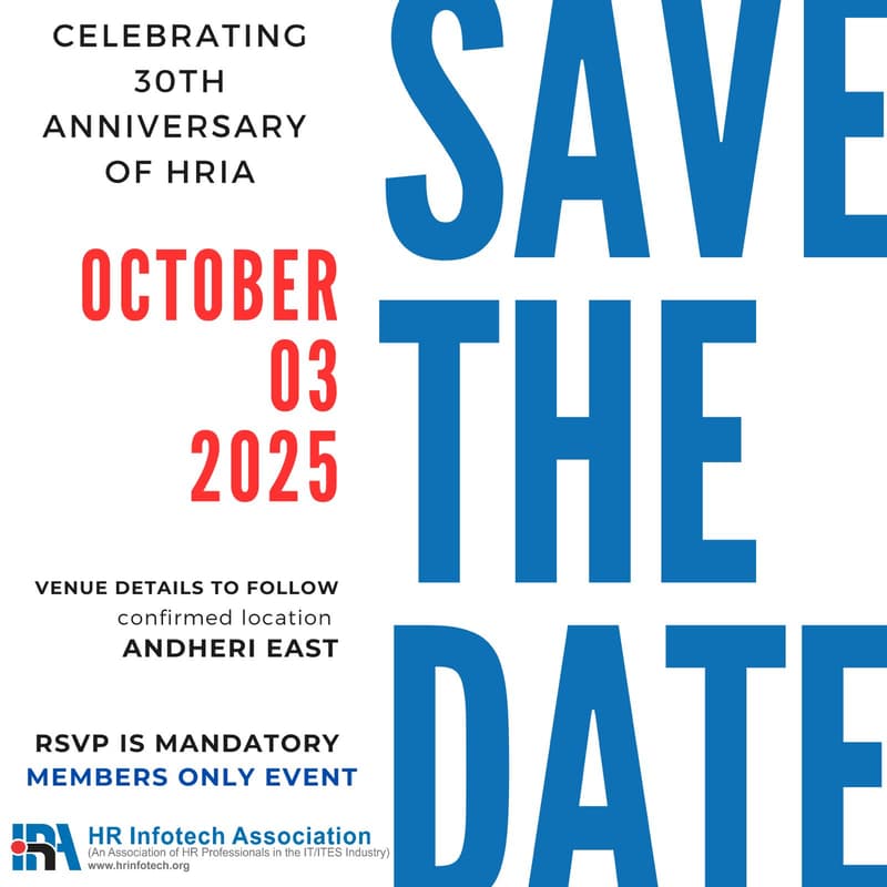 Cover Image for Celebrating Three Decades of Excellence: HRIA's Journey Through India's IT Revolution (1995-2025)