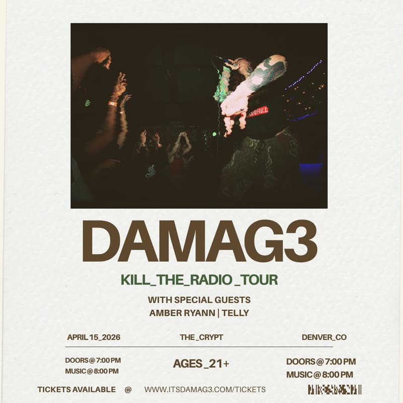 Cover Image for DAMAG3 in Denver!