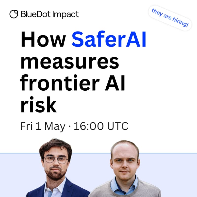 Cover Image for Inside SaferAI: Making AI risk measurable