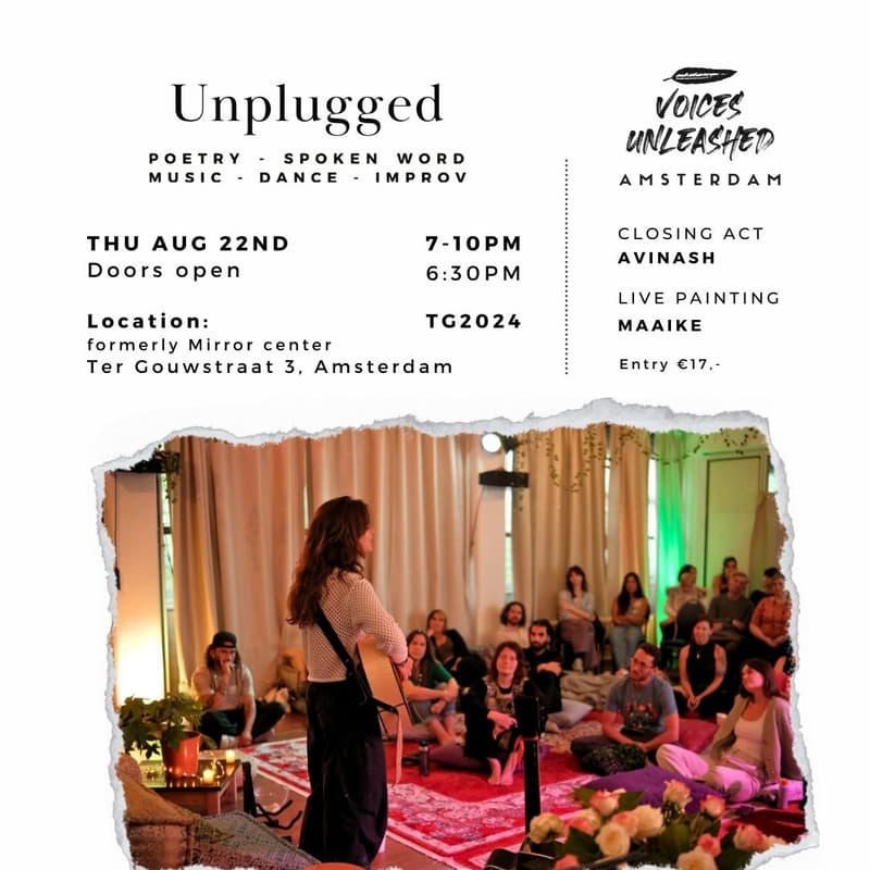 Cover Image for Voices Unleashed Unplugged - Amsterdam