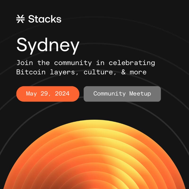 Cover Image for Building on Bitcoin: Sydney Nakamoto Meetup