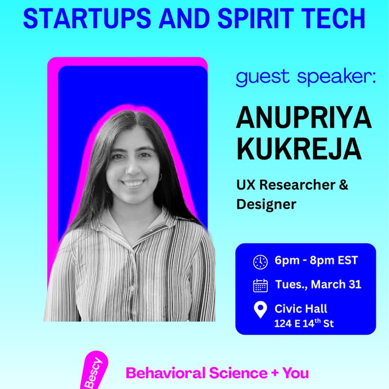 Cover Image for Behavioral Science for Startups & SpiritTech