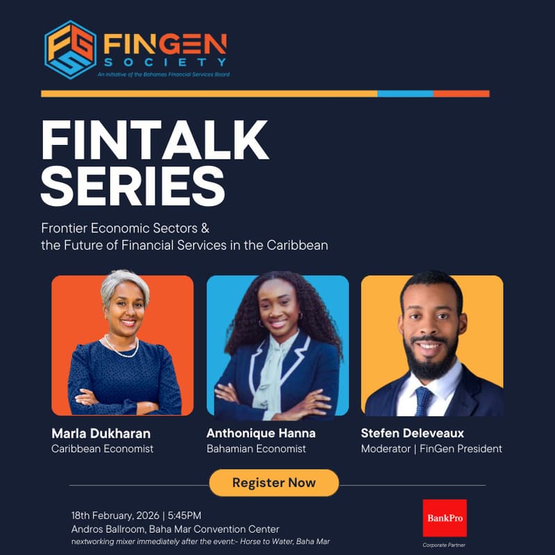 Cover Image for FinTalk Series: Frontier Economic Sectors & the Future of Financial Services in the Caribbean