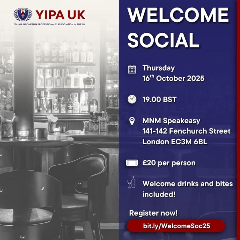Cover Image for YIPA UK Welcome Social '25