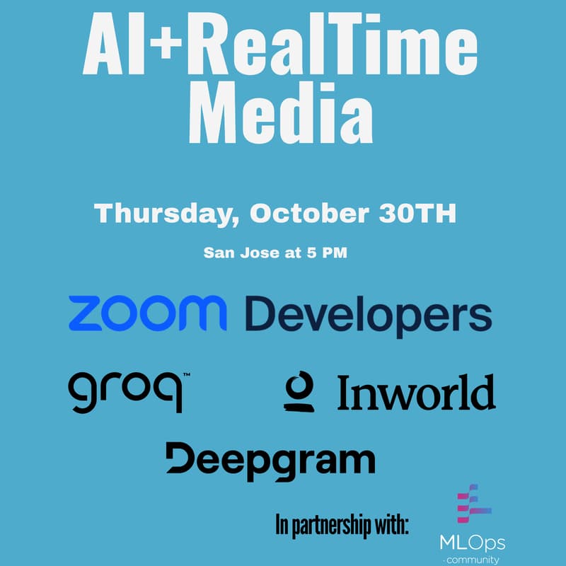 Cover Image for AI + Real-Time Demo Night