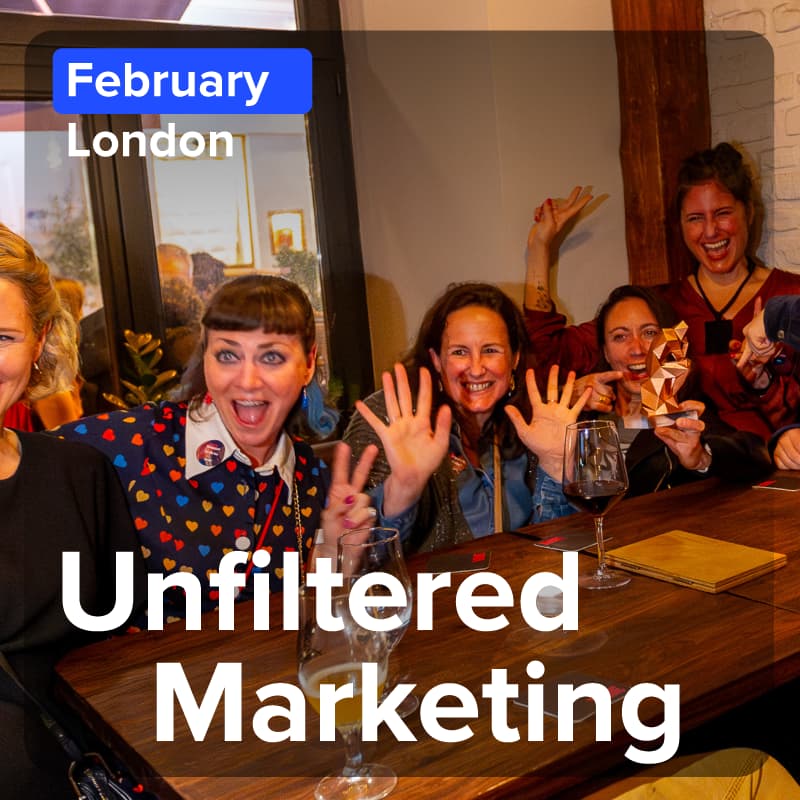 Cover Image for Unfiltered: London's Tech Marketing Co-working day + Evening Mixer - Feb 2026
