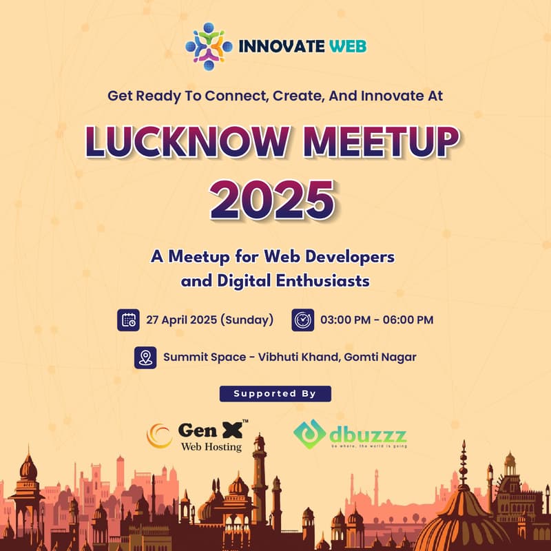 Cover Image for Innovate Web Lucknow Meetup