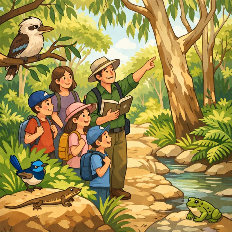 Cover Image for Nature Detectives Creekside Bushwalk (Ages 6-12)