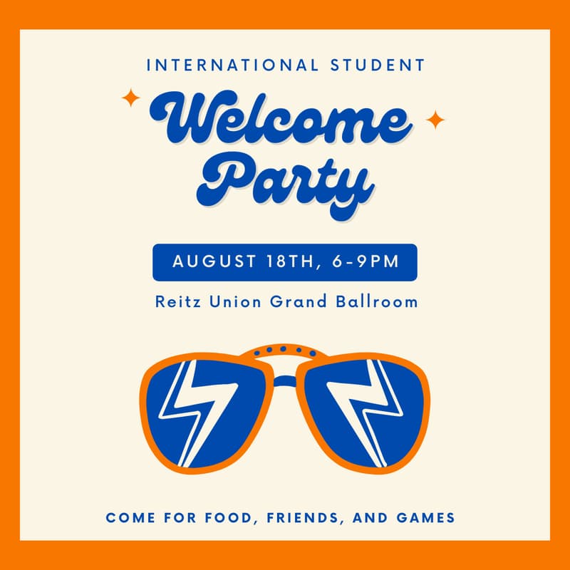 Cover Image for International Student Welcome Party