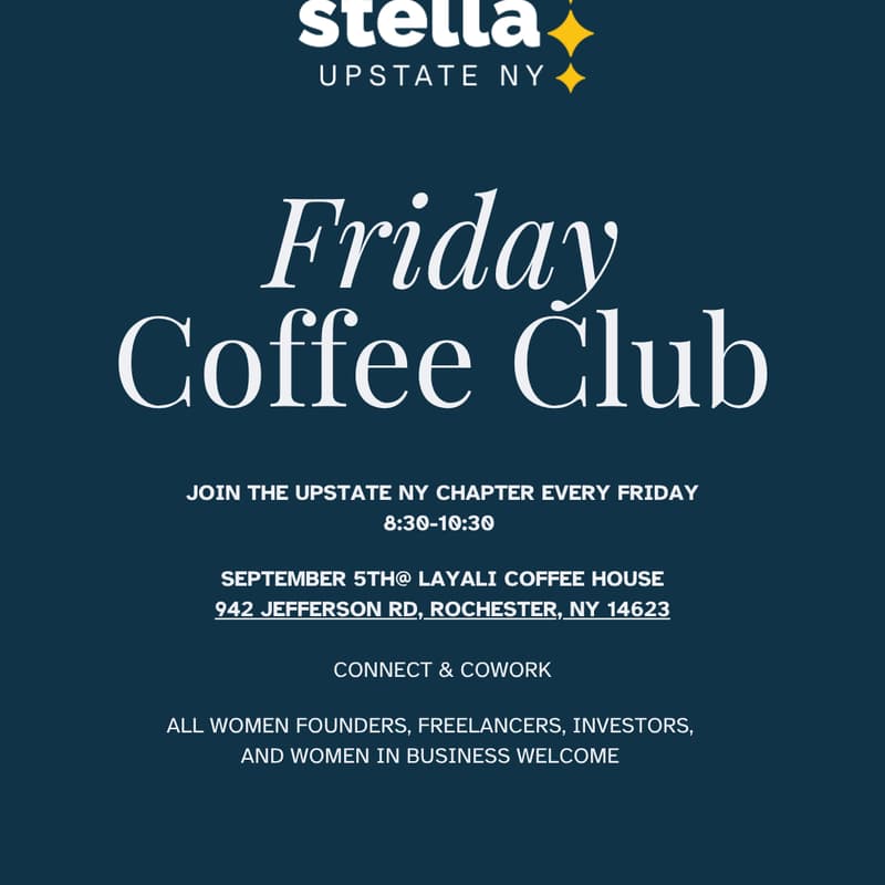 Cover Image for ROC: Friday Coffee Club with Stella