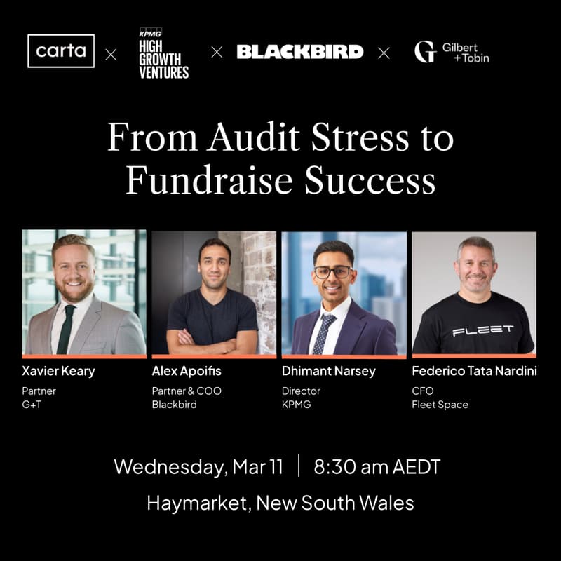 Cover Image for From Audit Stress to Fundraise Success | Carta x KPMG High Growth Ventures