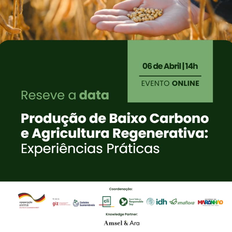 Cover Image for Produção de Baixo Carbono e Agricultura Regenerativa: Experiências Práticas
