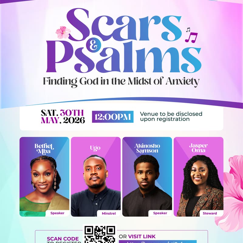 Cover Image for Scars And Psalms: Finding God In The Midst Of Anxiety.