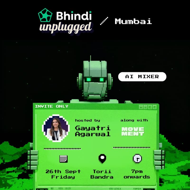 Cover Image for Bhindi unplugged : Bombay Edition (Founders x Creators)