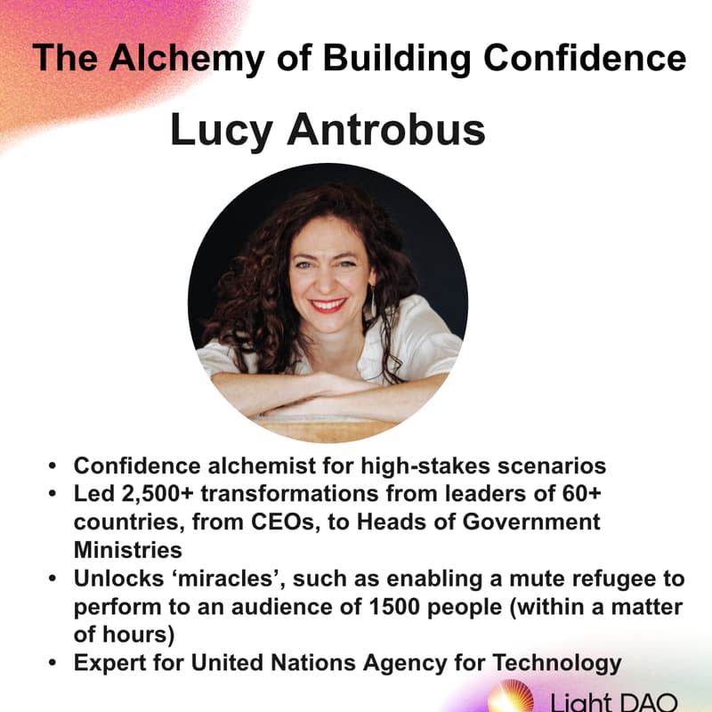 Cover Image for Light Dao Salon: The Alchemy of Building Confidence (Lisbon)