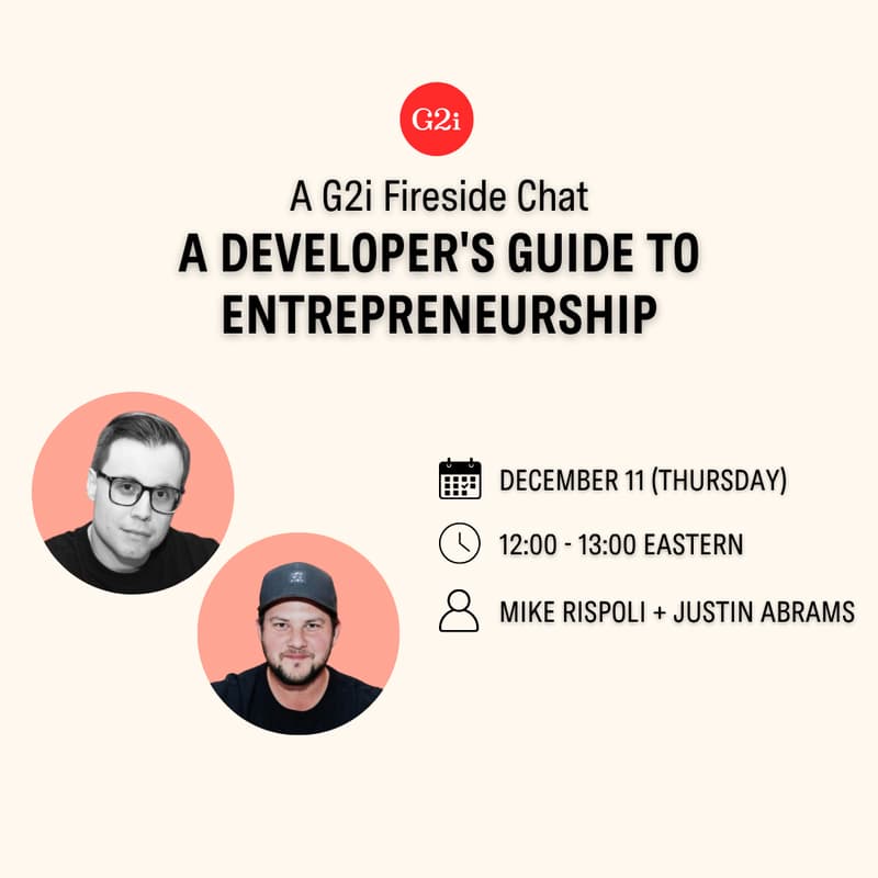 Cover Image for A Developer's Guide to Entrepreneurship