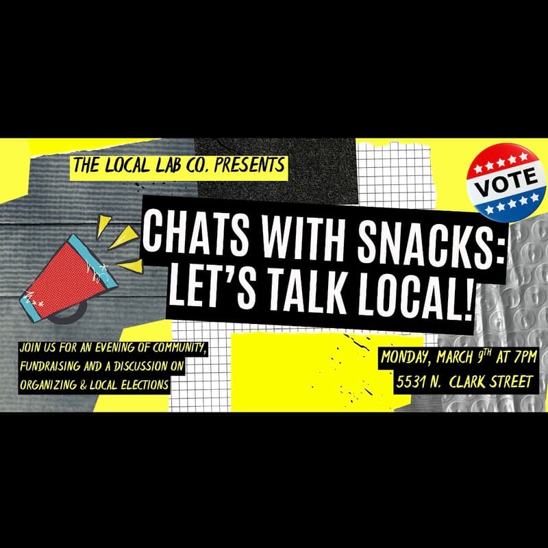 Cover Image for Chats With Snacks: Let's Talk Local