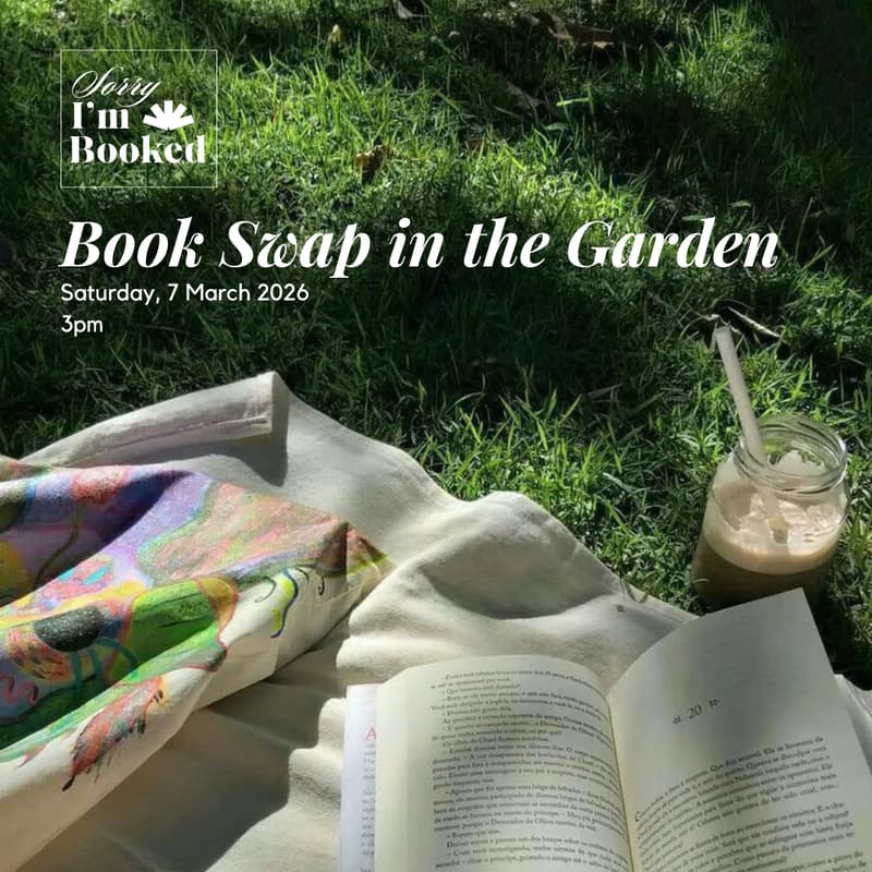 Cover Image for Book Swap in the Garden