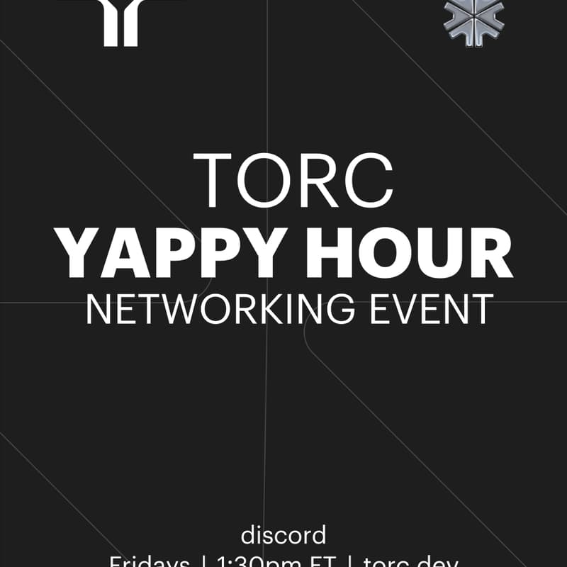 Cover Image for Torc Yappy Hour: Friday Networking Event