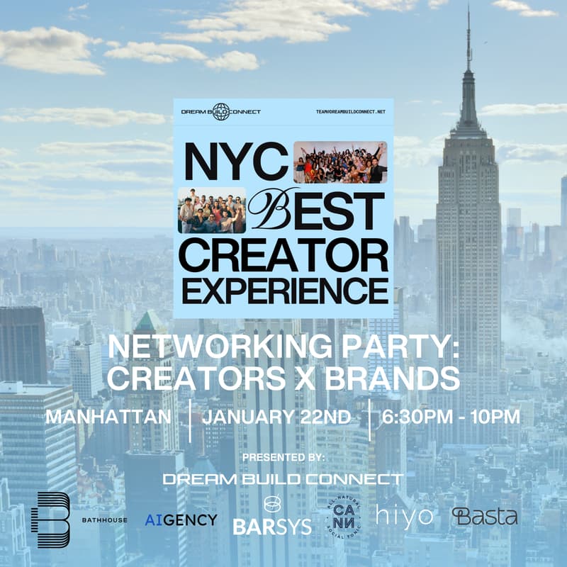 Cover Image for Networking Party: Creators X Brands