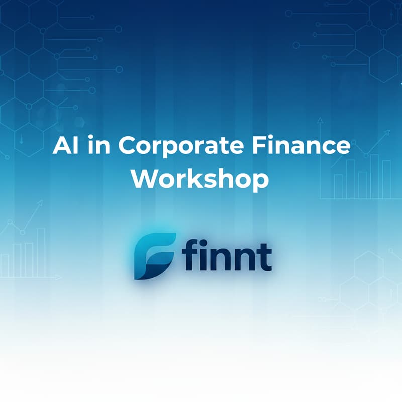 Cover Image for AI in Corporate Finance - Lunch & Workshop - by Finnt