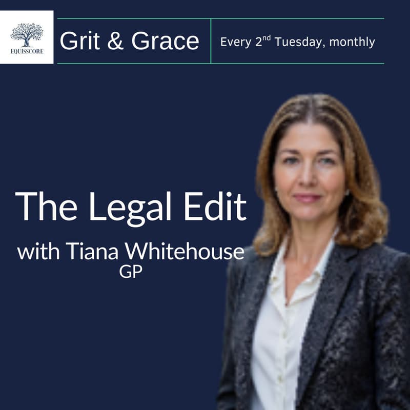 Cover Image for Grit & Grace: The legal edit