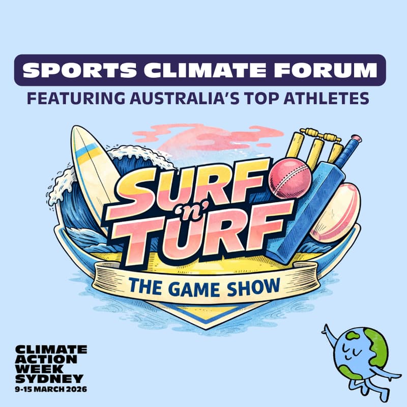 Cover Image for Sports Climate Forum: Surf n Turf THE GAME SHOW