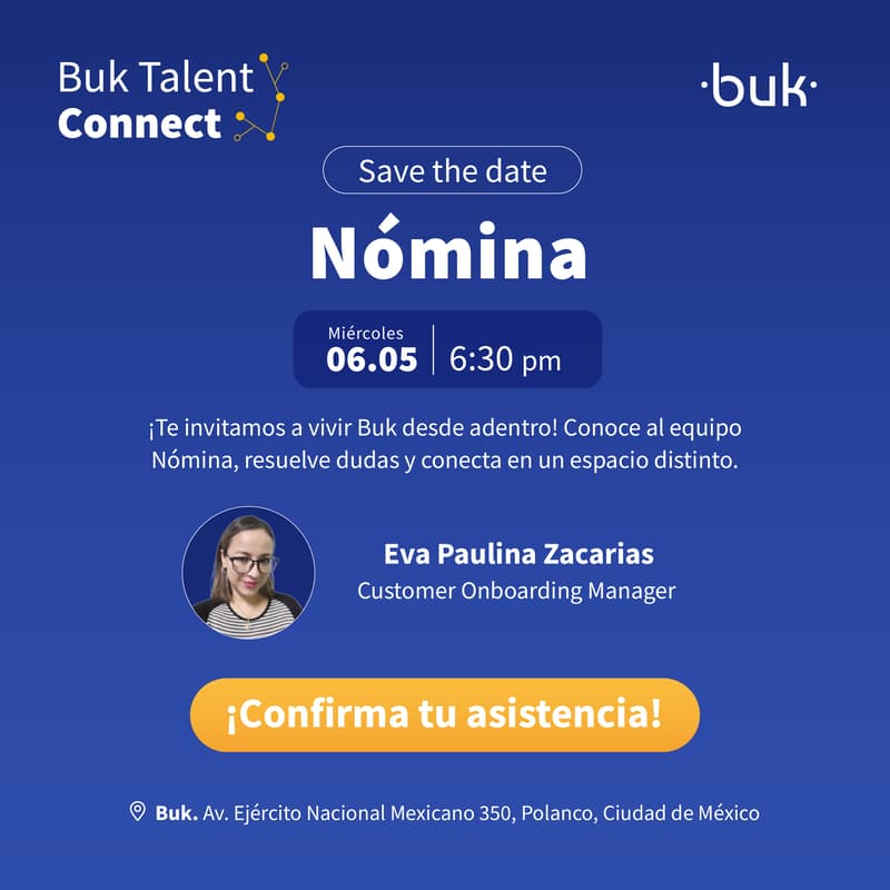 Cover Image for Buk Talent Connect: Nómina
