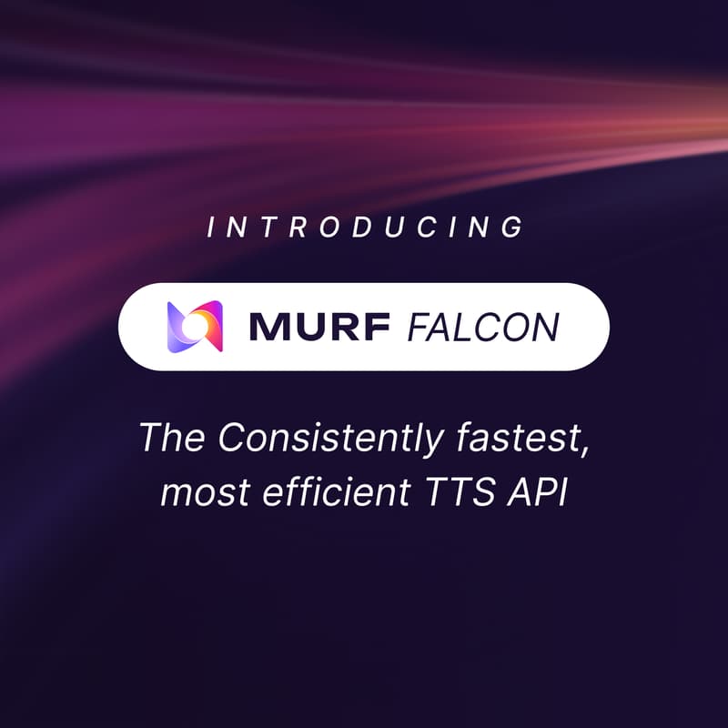 Cover Image for Introducing Falcon - the fastest, most efficient TTS for voice agents