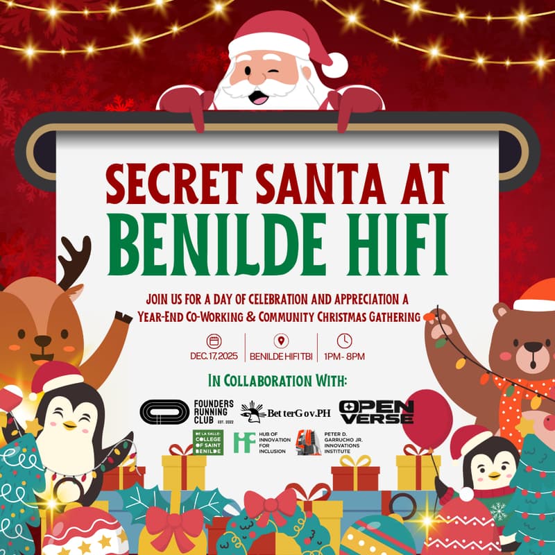 Cover Image for Open WednesdAI (Christmas Edition): Secret Santa at Benilde HIFI