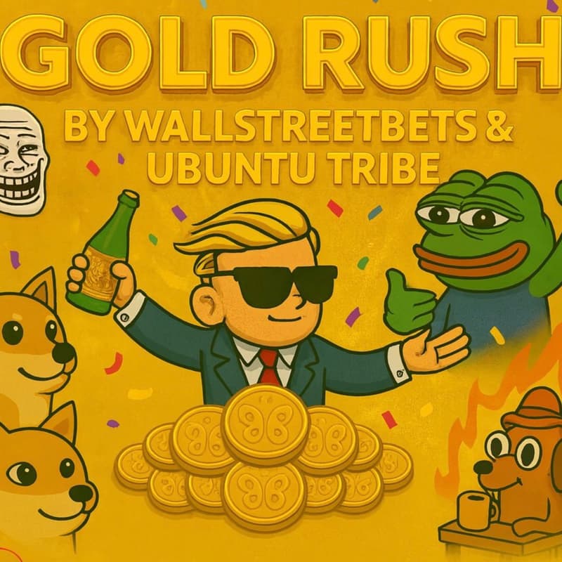 Cover Image for GOLDRUSH by WallStreetBets & Ubuntu Tribe