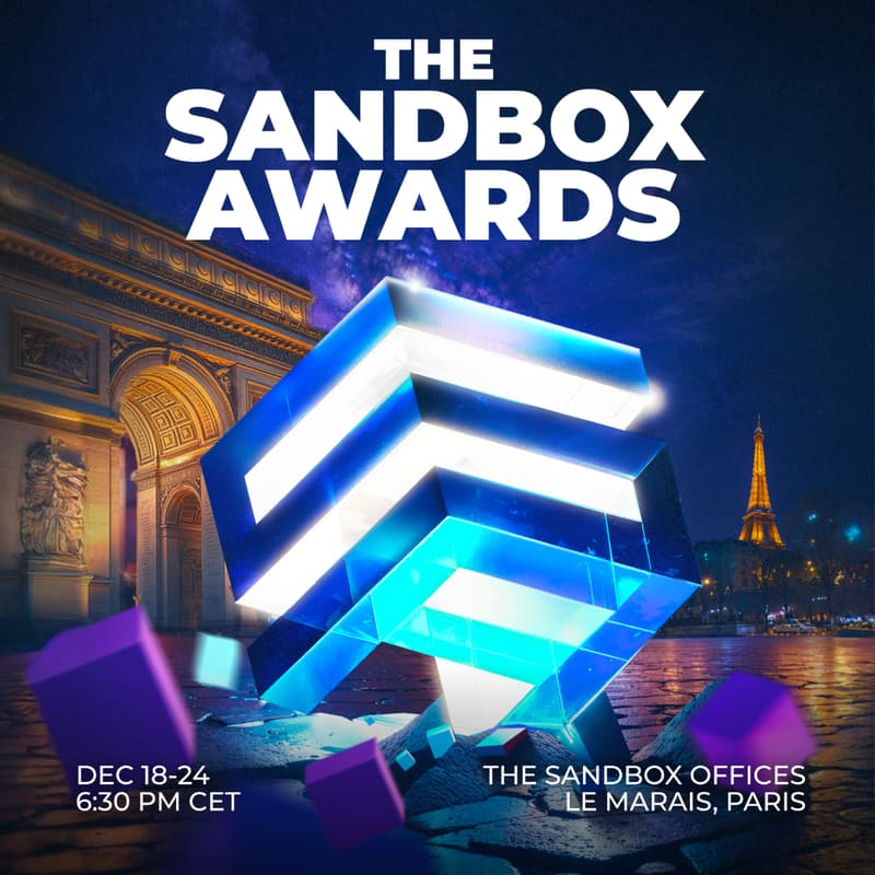 Cover Image for The Sandbox Awards 2024 - Paris