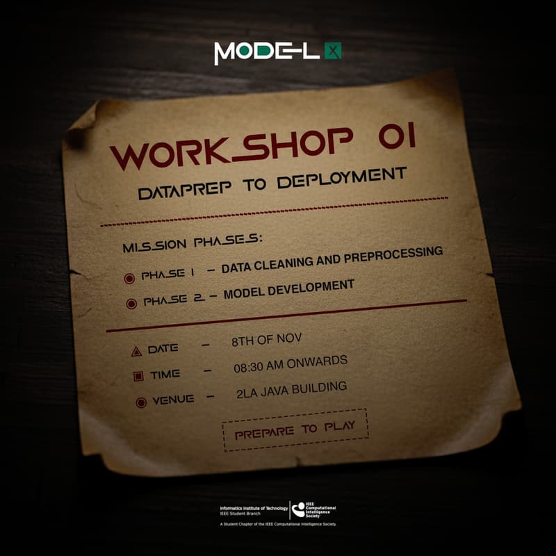 Cover Image for ModelX - Workshop 01